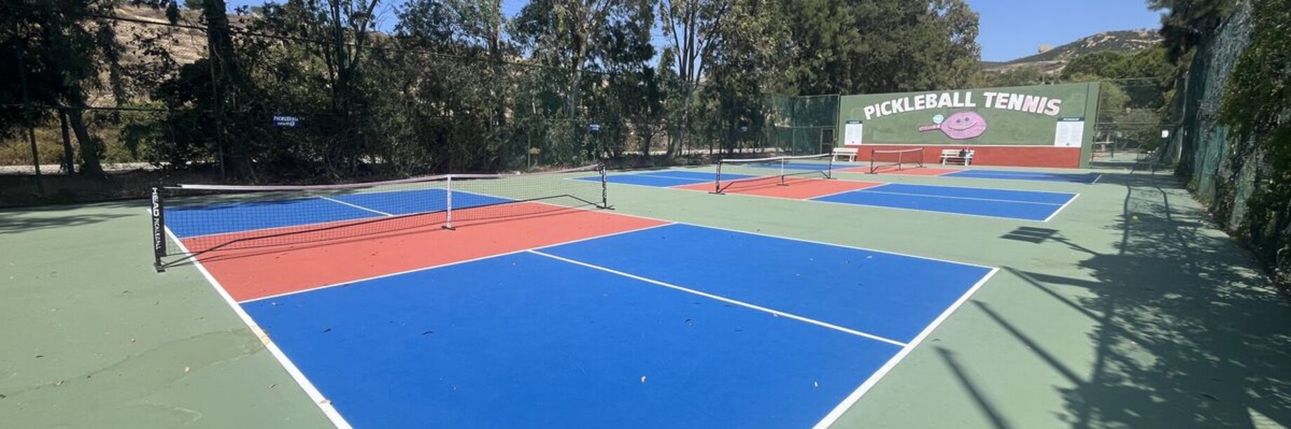 Pickleball courts