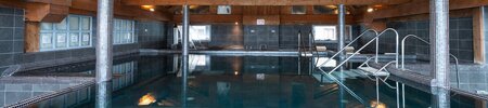 Indoor pool at Chalet Hotel L'Ecrin