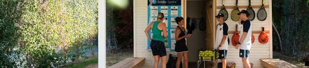 Tennis centre, Phokaia Beach Resort, Turkey