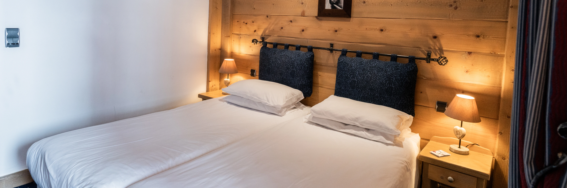 Chalet hotel lecrin -  twin room