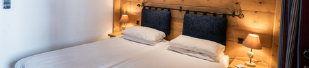 Chalet hotel lecrin -  twin room