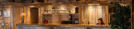 Chalet hotel lecrin -  at reception