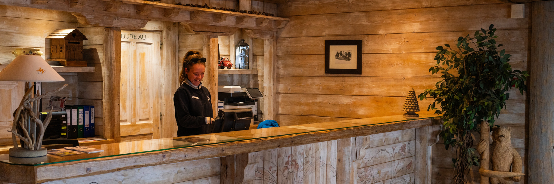 Chalet hotel lecrin -  reception