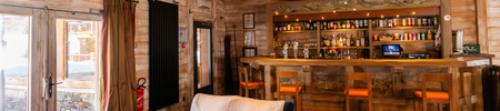 Chalet hotel lecrin -  bar area