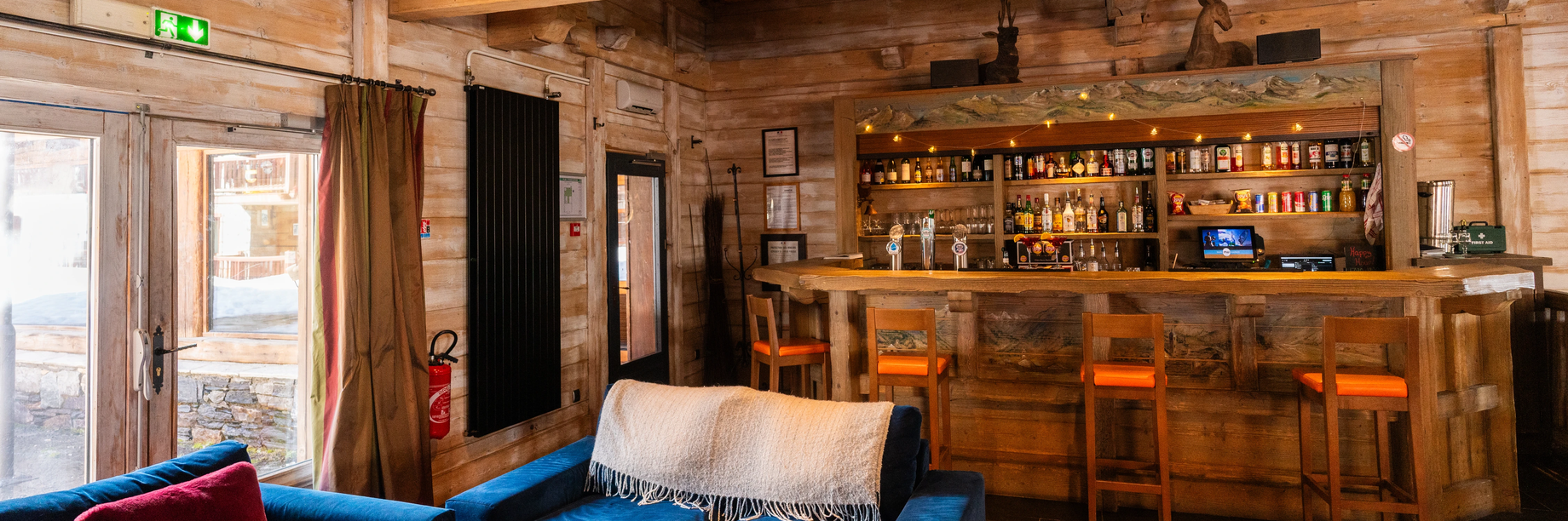 Chalet hotel lecrin -  bar area