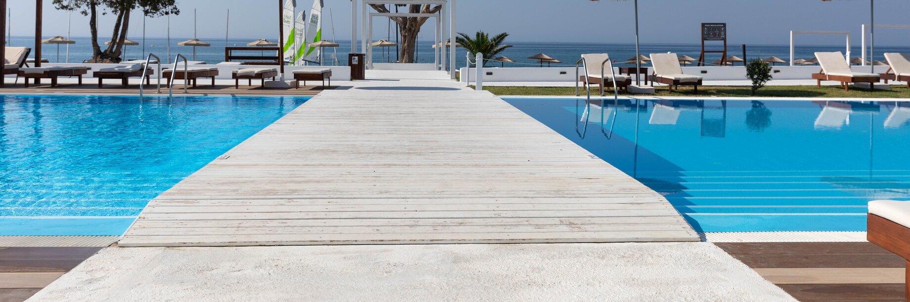 Kamari Beach Resort pool, Rhodes
