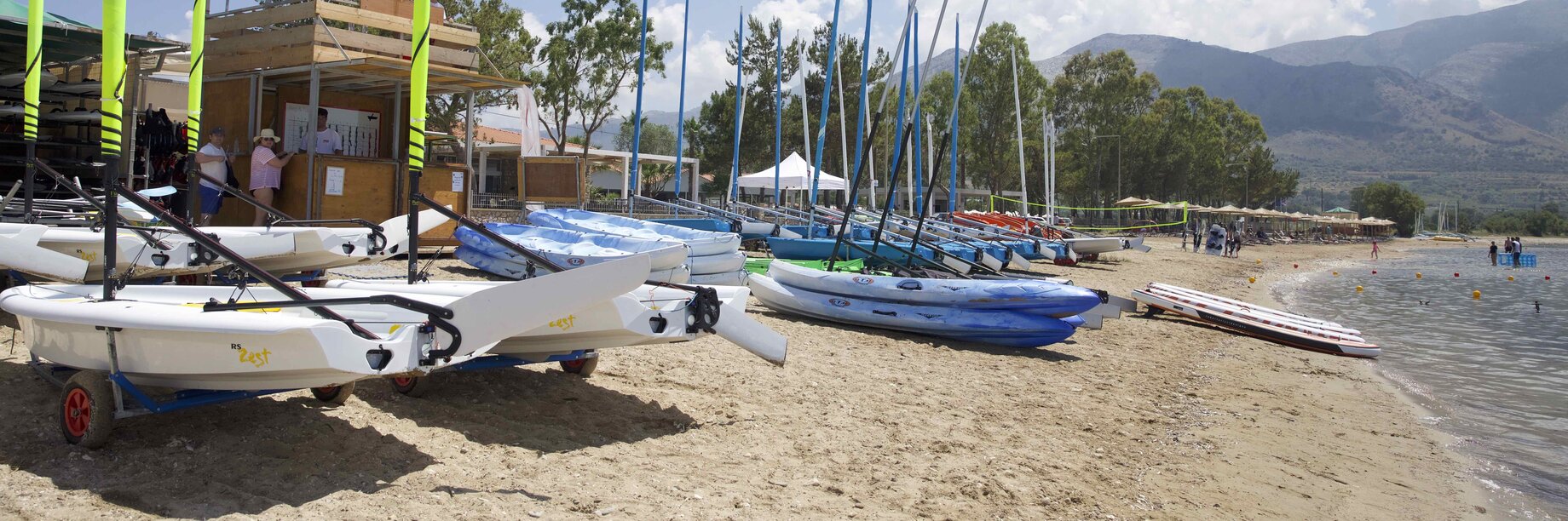 Watersports at a Mark Warner beach resort