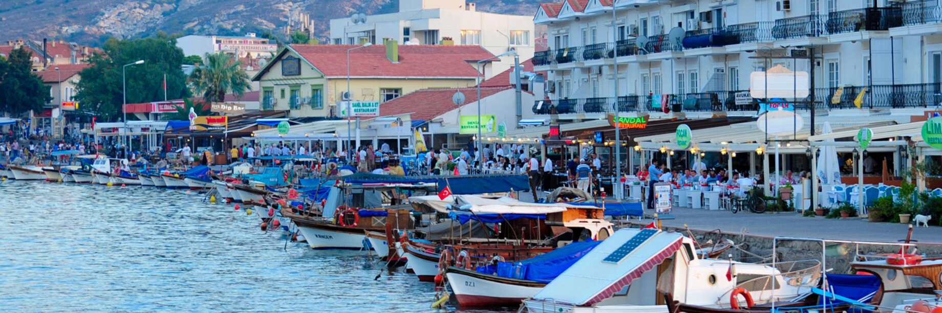 boats docked at a pier