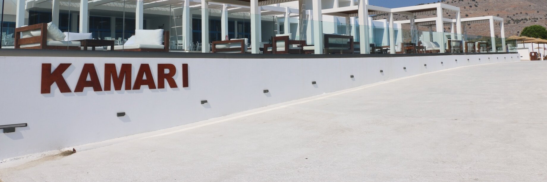 a building with a sign on the side