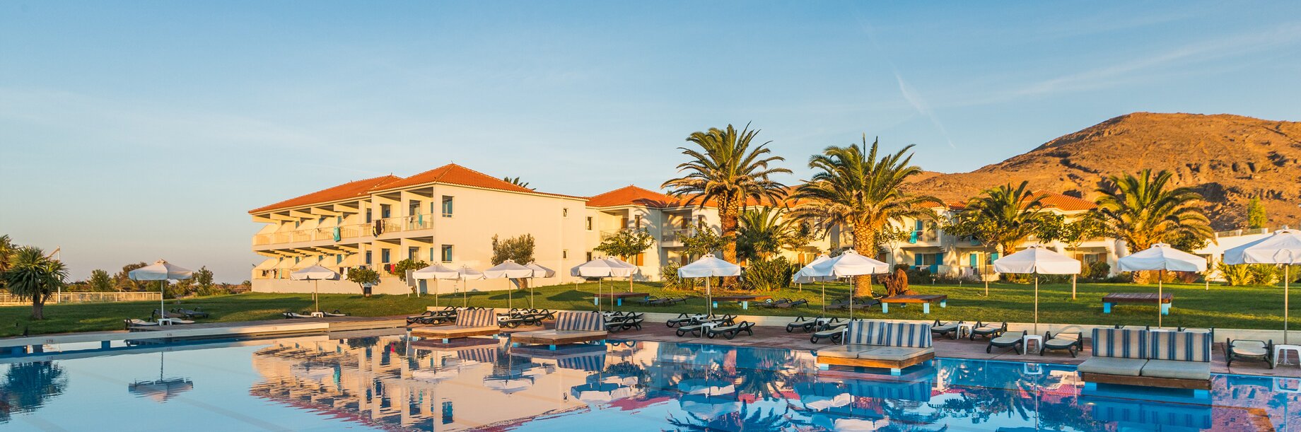 Aeolian Village, Lesvos, main pool