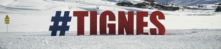 High altitude ski resort of Tignes