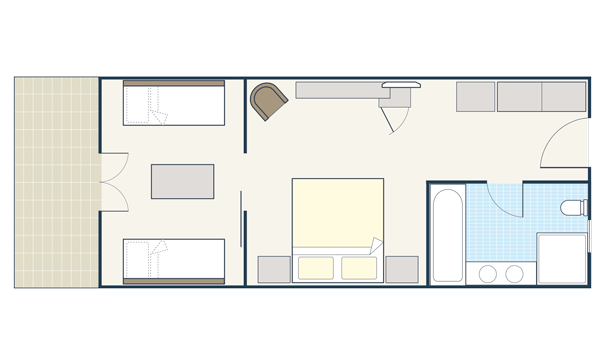 Room plan for Family rooms