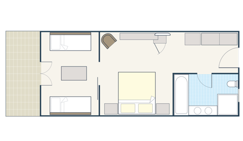 Room plan for Family rooms