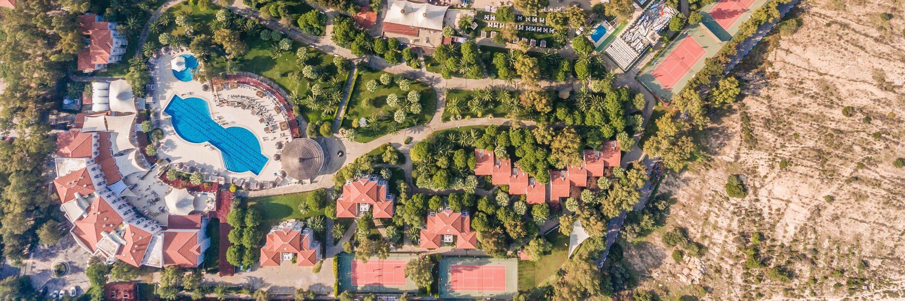 Hotel accomodation at Phokaia Beach Resort, Turkey