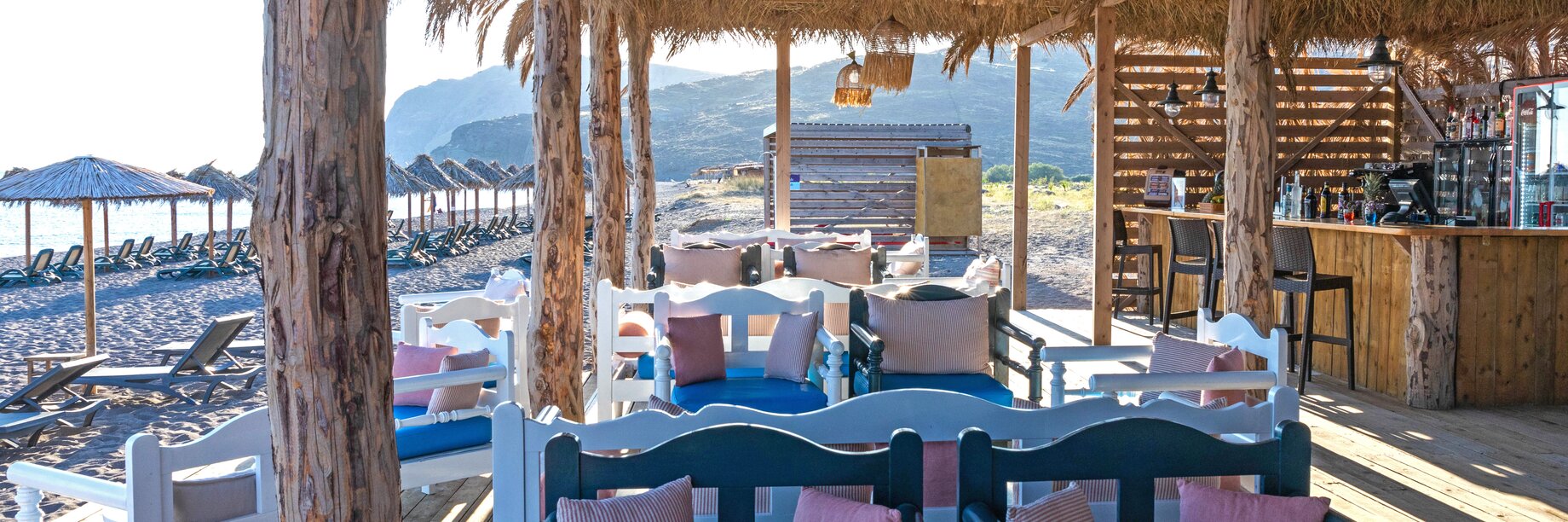 Beach bar Aeolian Village Lesvos