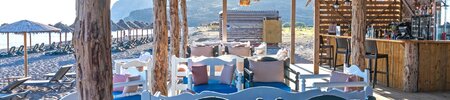 Beach bar Aeolian Village Lesvos